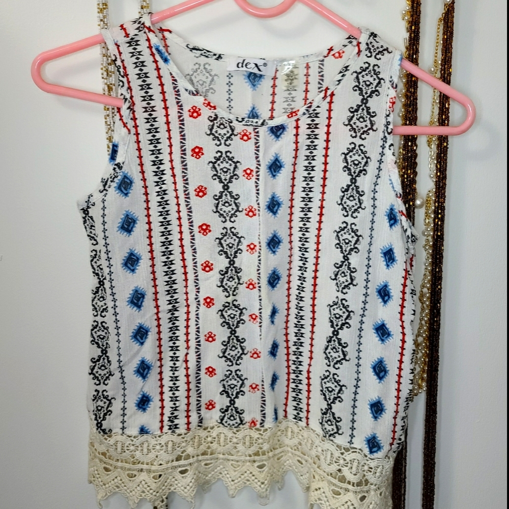 Dex Girls size 10 Tank/Crop Top